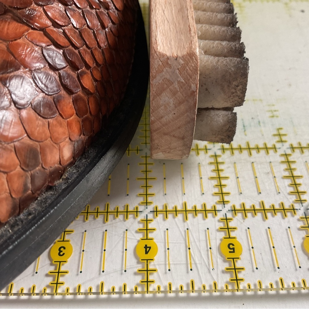 Dan Post Rust Brown Python Snakeskin Cowboy Boots… - image 7